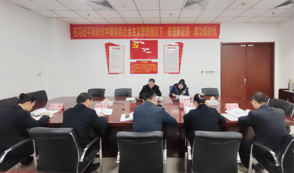 mg冰球突破公司召开2024年度民主生涯会